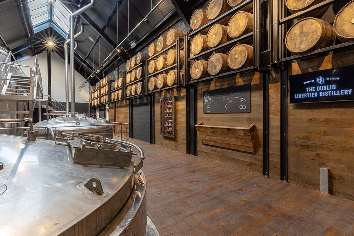 Bezoek de Dublin Liberties Distillery whiskey distilleerderij in Dublin