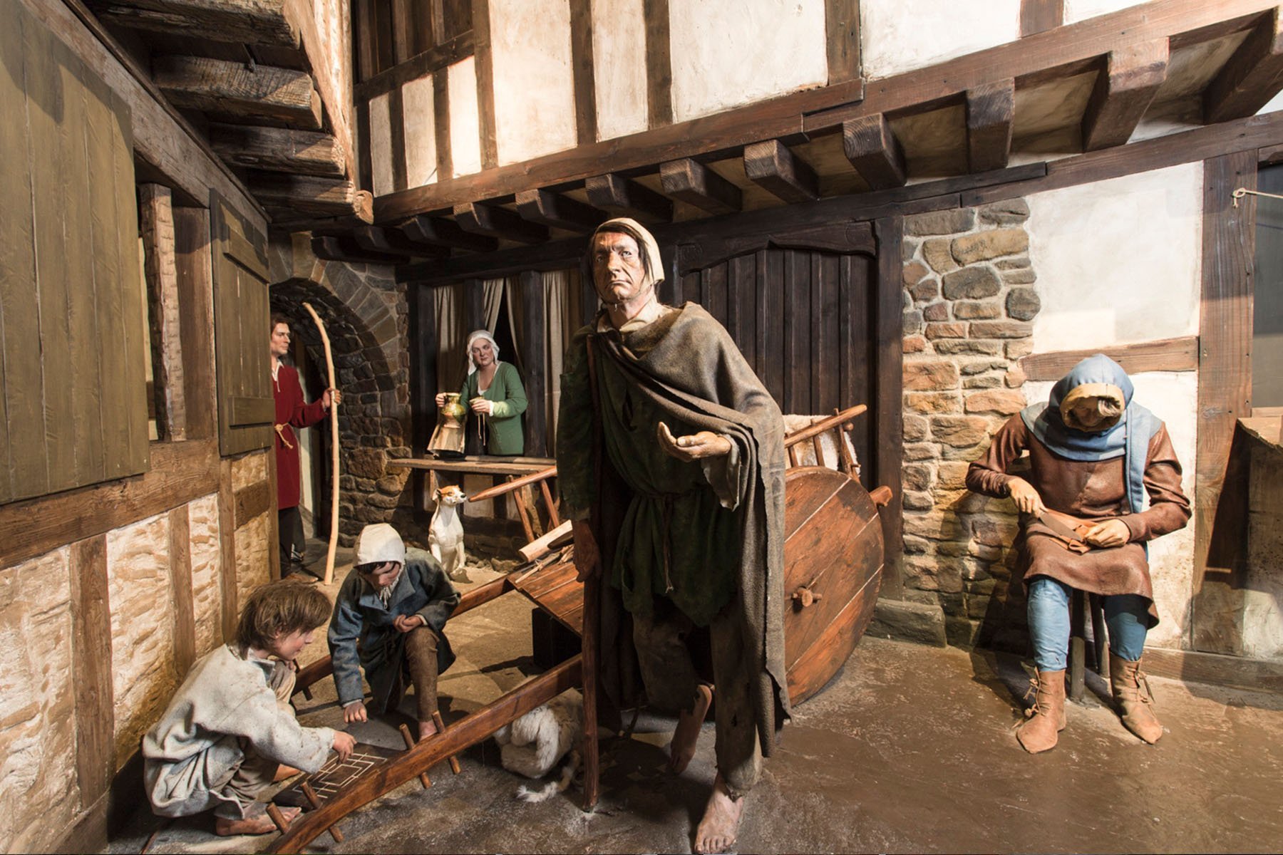 Het Dublinia museum in Dublin