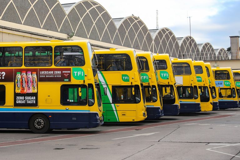 Bussen in Dublin