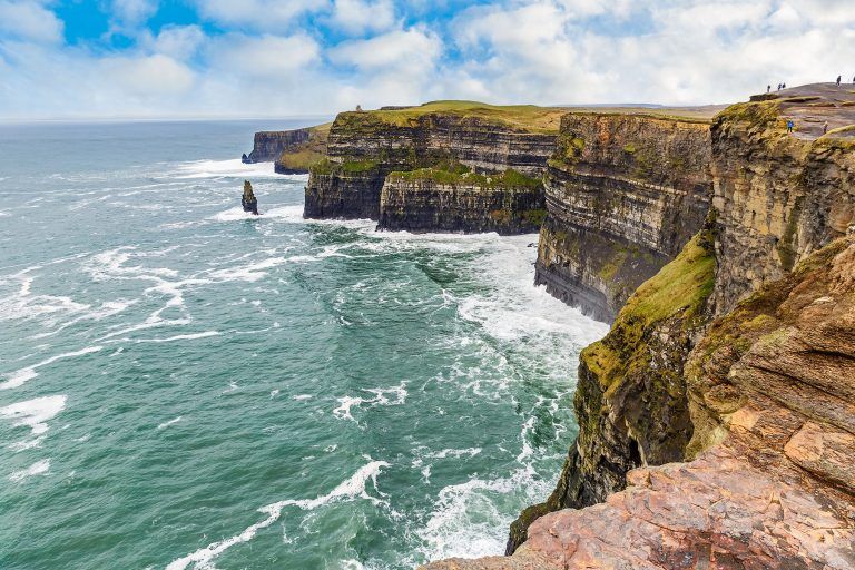 De Cliffs of Moher in Ierland