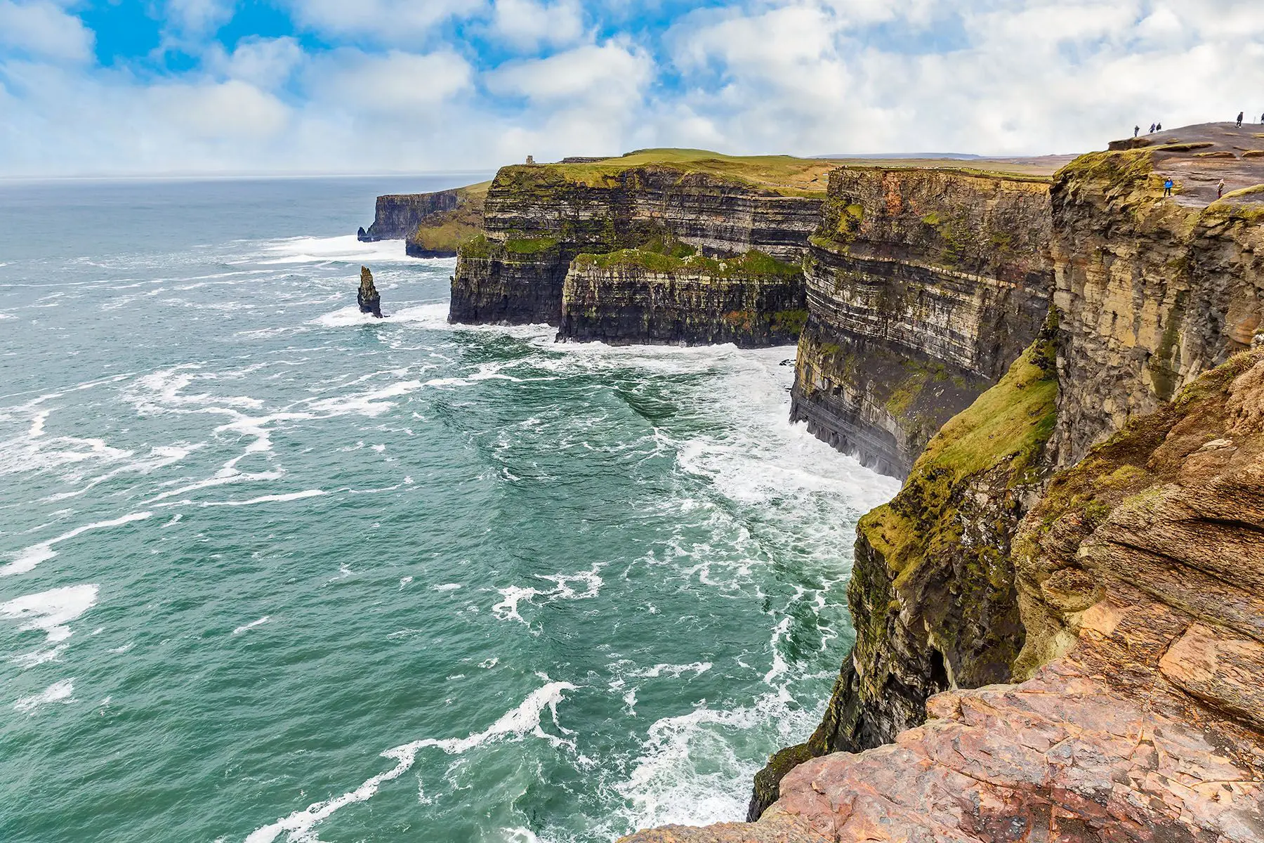 De Cliffs of Moher in Ierland