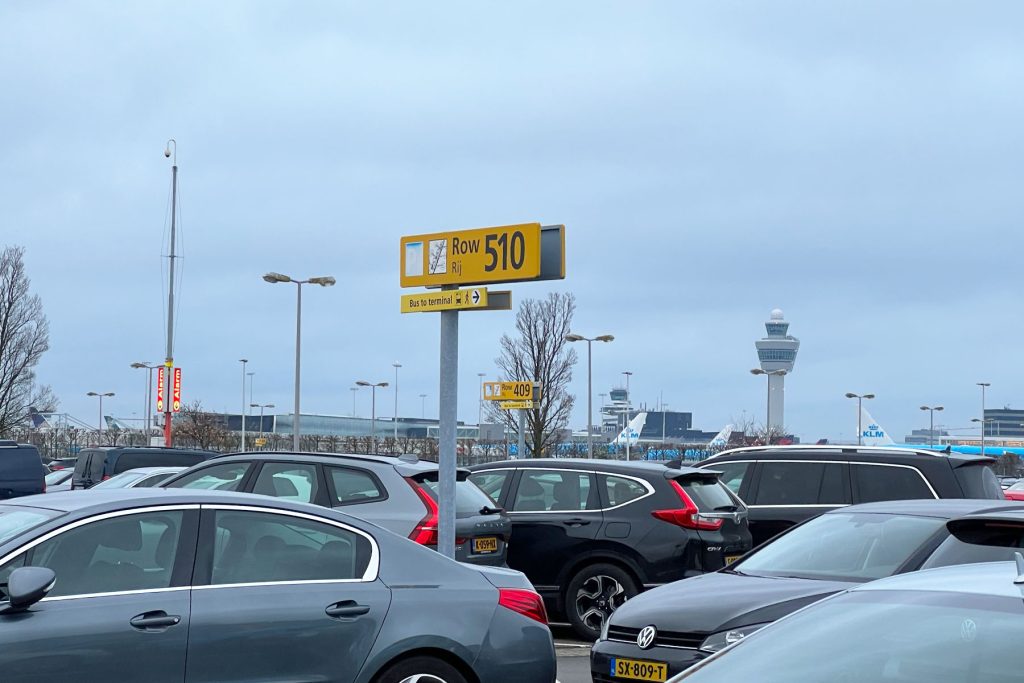Parkeren op Schiphol