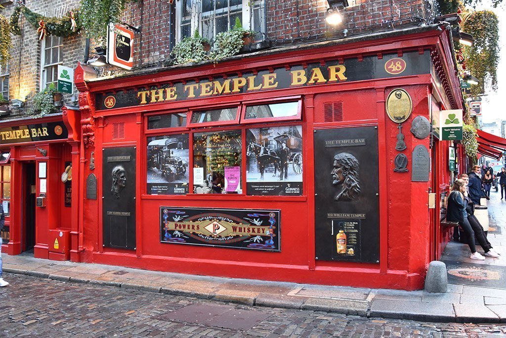 De Temple Bar in Dublin