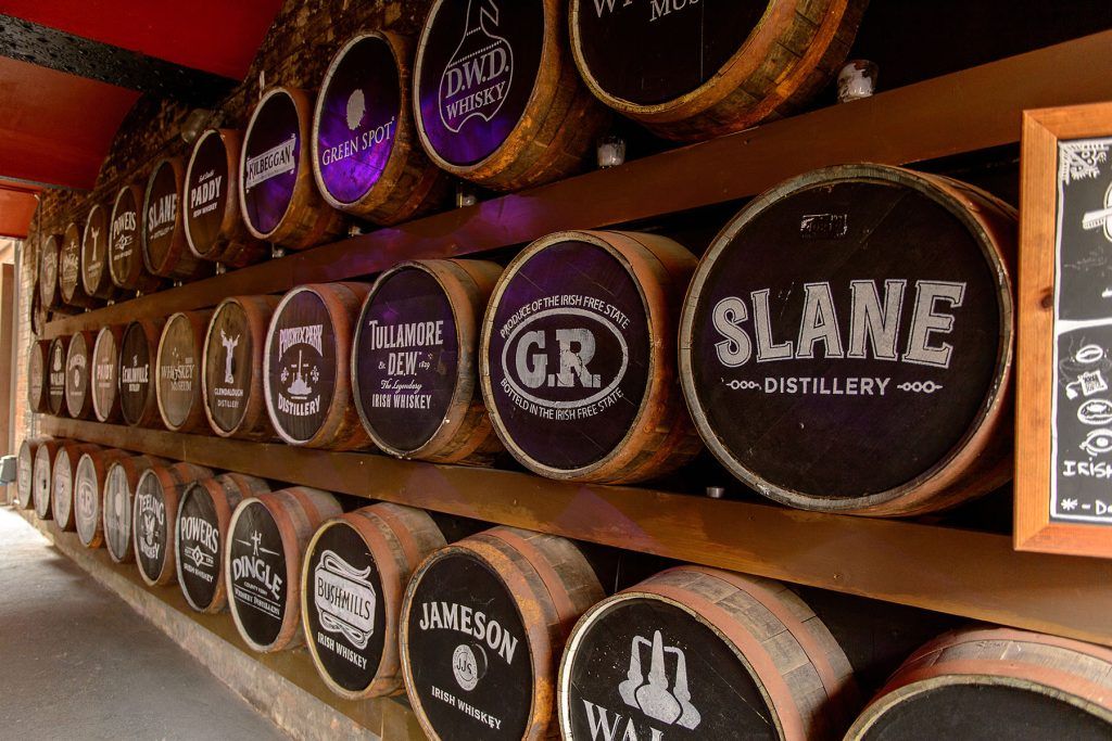 Het Irish Whiskey Museum in Dublin
