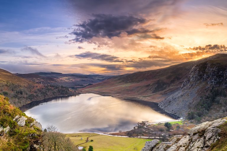 Wicklow Mountains in Ierland